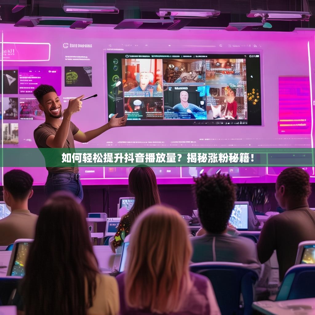 如何轻松提升抖音播放量？揭秘涨粉秘籍！