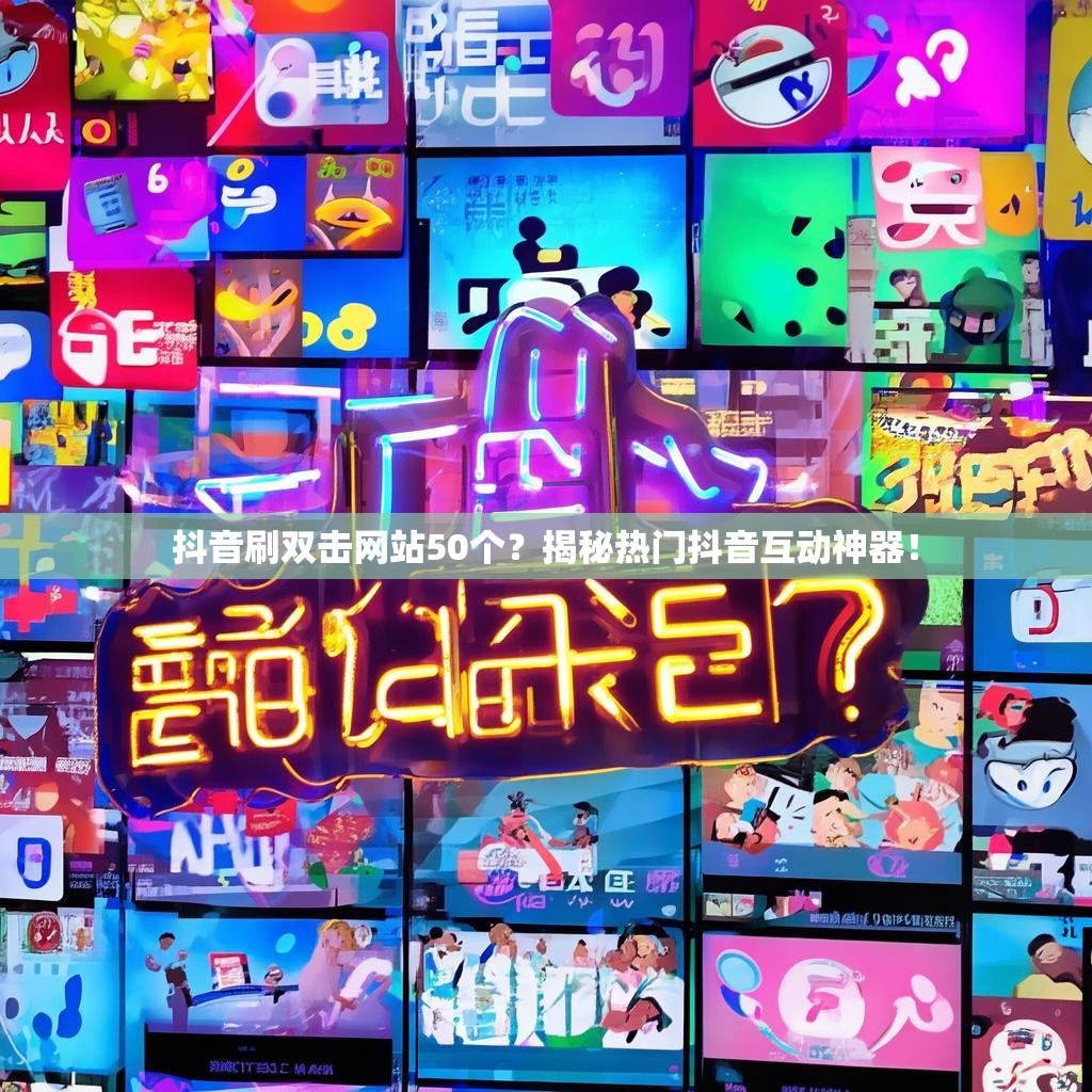 抖音刷双击网站50个？揭秘热门抖音互动神器！
