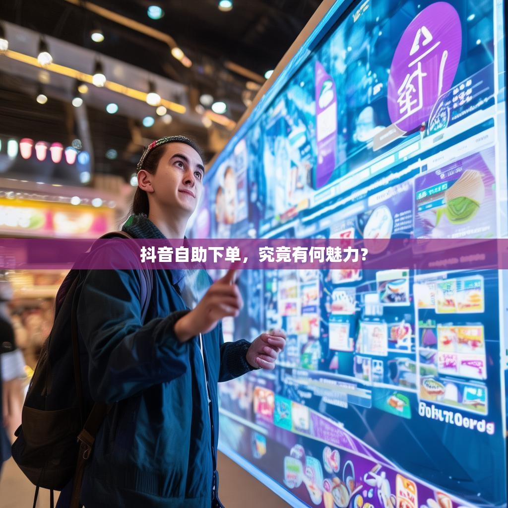 抖音自助下单，究竟有何魅力？