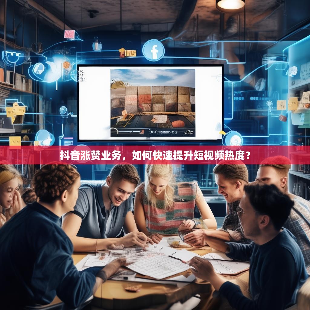 抖音涨赞业务，如何快速提升短视频热度？