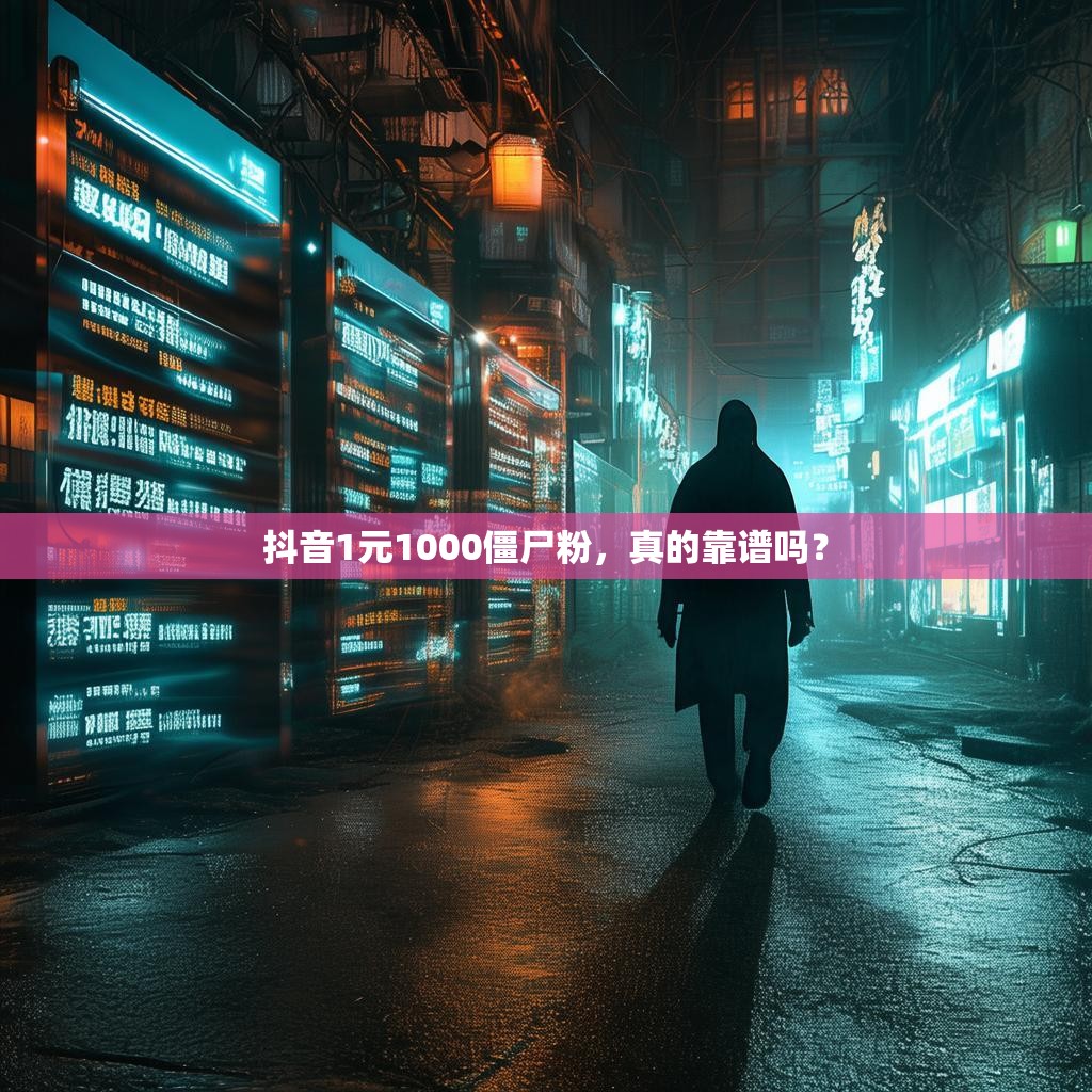 抖音1元1000僵尸粉,真的靠谱吗? 抖音1元1000僵尸粉,真的靠谱吗?