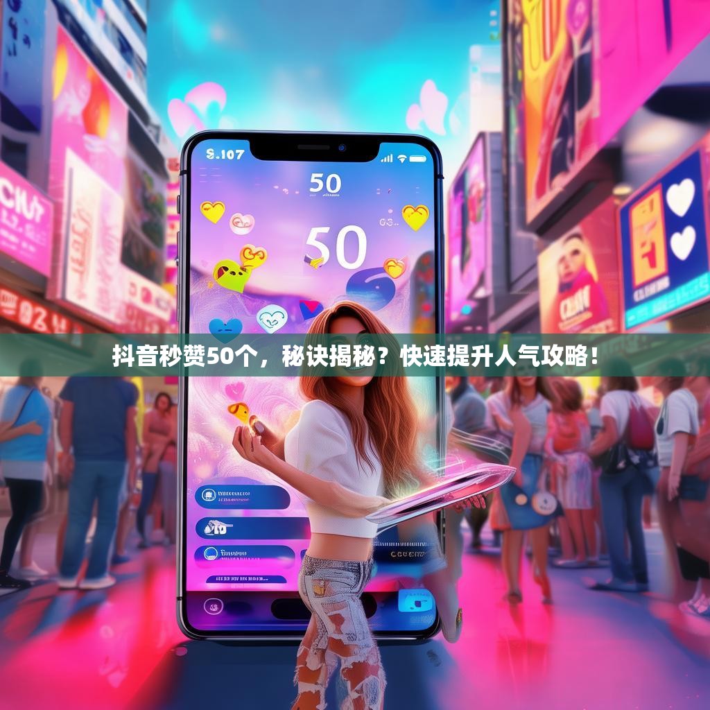 抖音秒赞50个,秘诀揭秘?快速提升人气攻略! 抖音秒赞50个,秘诀揭秘?快速提升人气攻略!