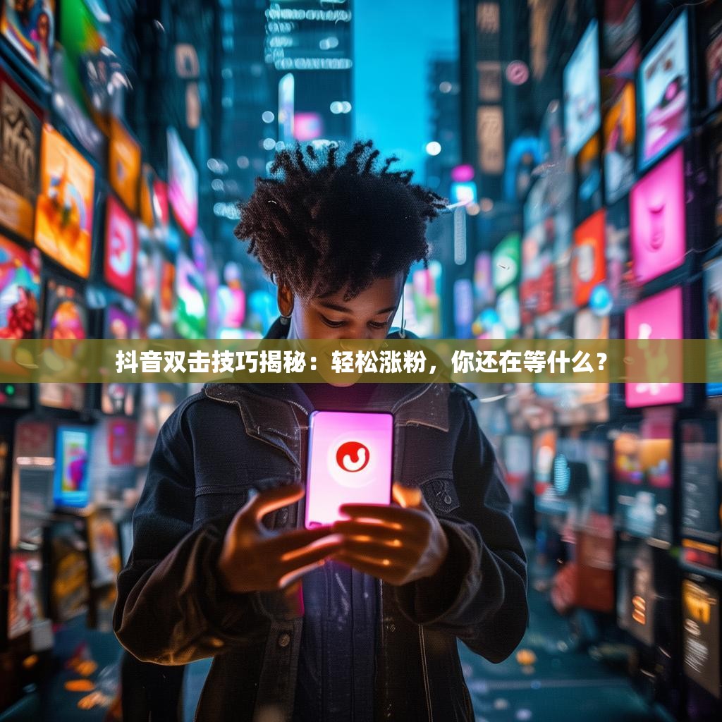 抖音双击技巧揭秘：轻松涨粉，你还在等什么？