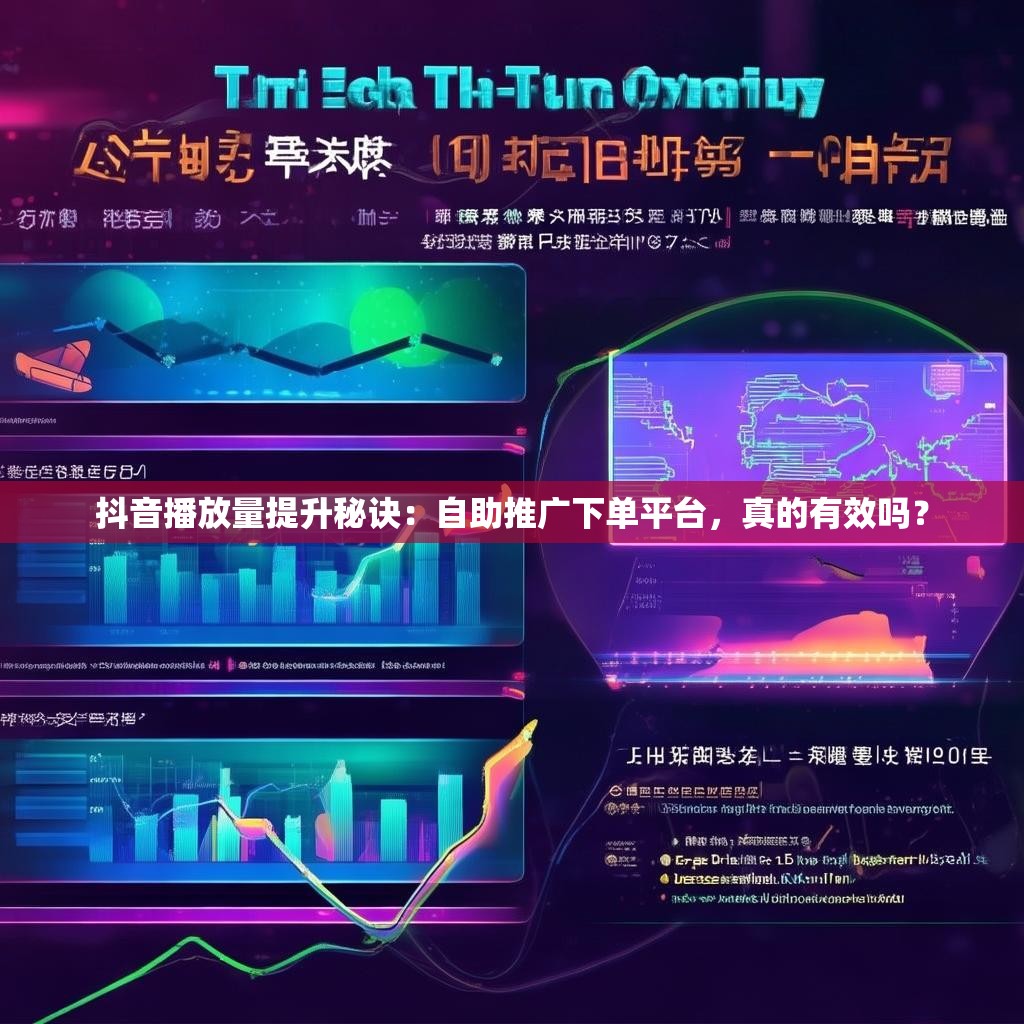 抖音播放量提升秘诀：自助推广下单平台，真的有效吗？