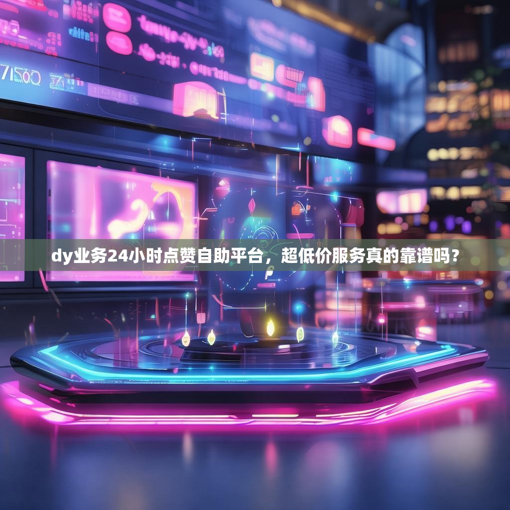 dy业务24小时点赞自助平台，超低价服务真的靠谱吗？