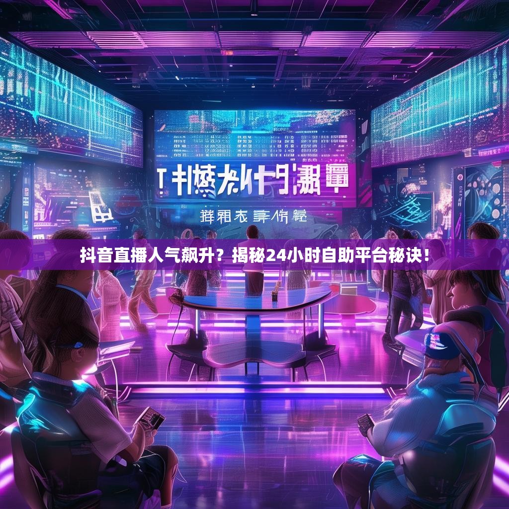 抖音直播人气飙升？揭秘24小时自助平台秘诀！
