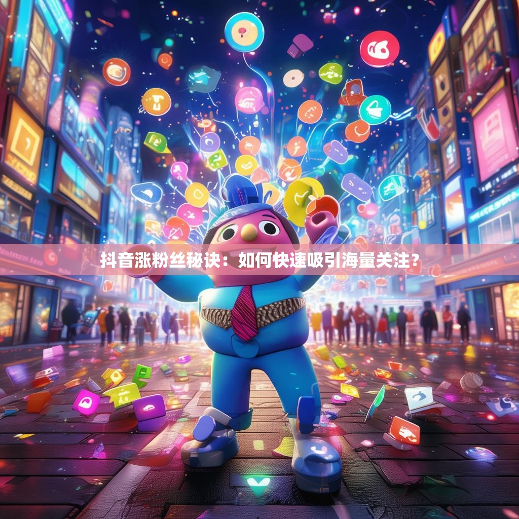 抖音涨粉丝秘诀：如何快速吸引海量关注？