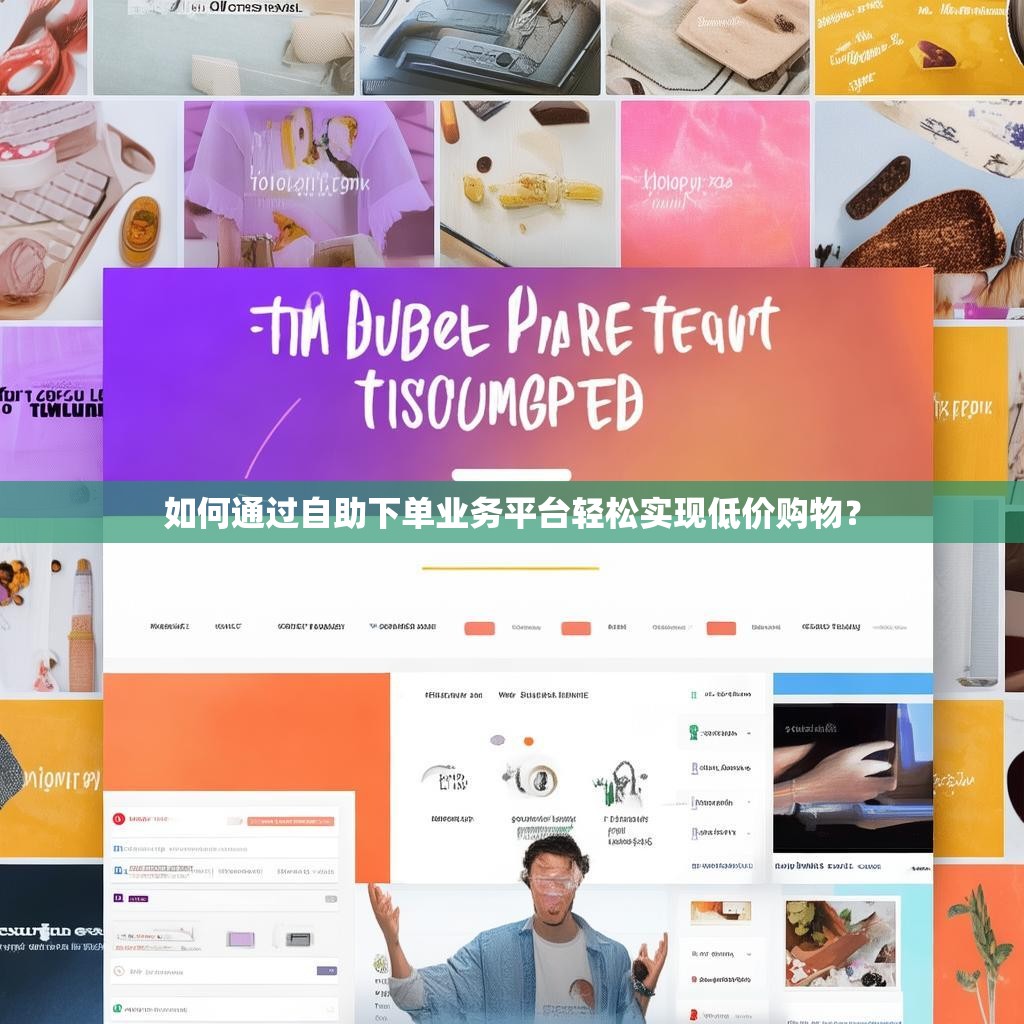 如何通过自助下单业务平台轻松实现低价购物？
