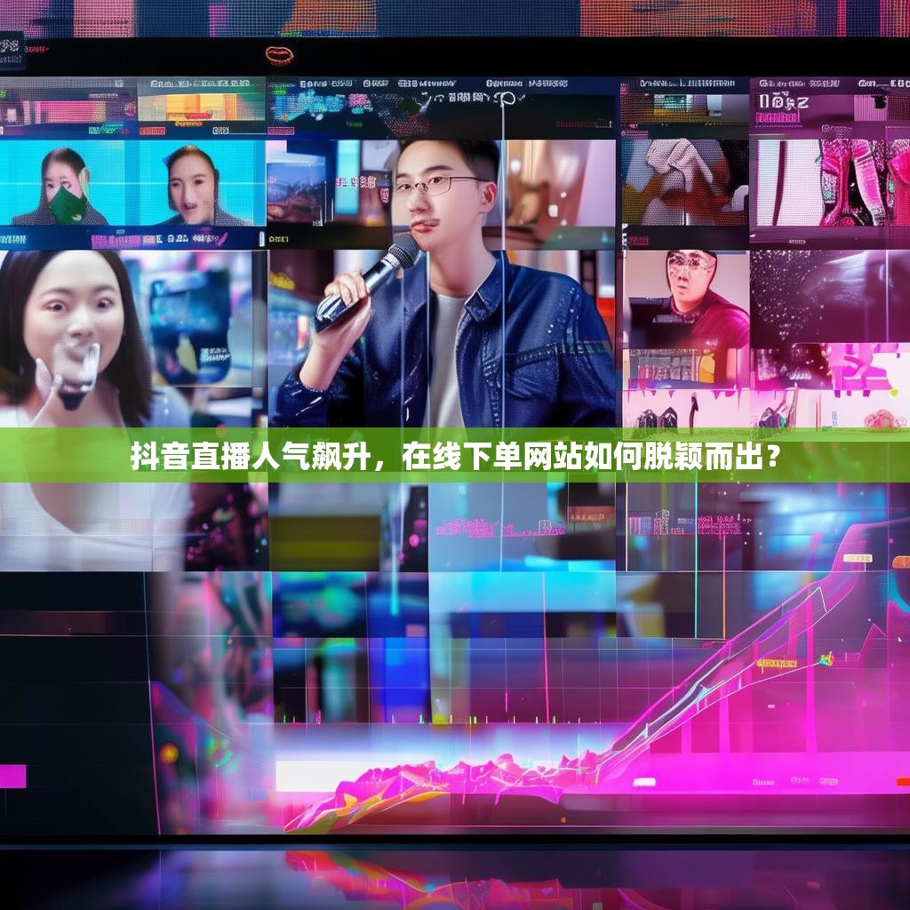 抖音直播人气飙升,在线下单网站如何脱颖而出? 抖音直播人气飙升,在线下单网站如何脱颖而出?