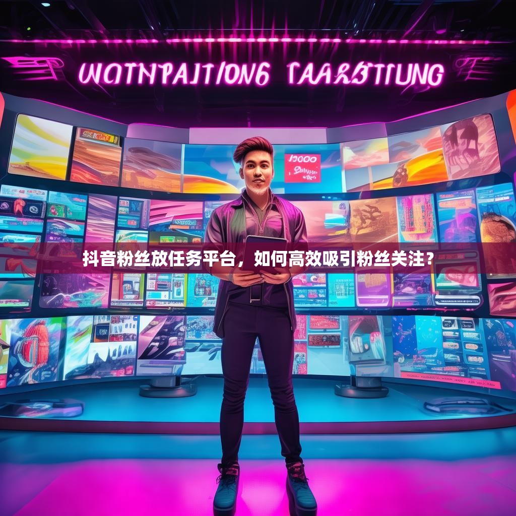 抖音粉丝放任务平台，如何高效吸引粉丝关注？