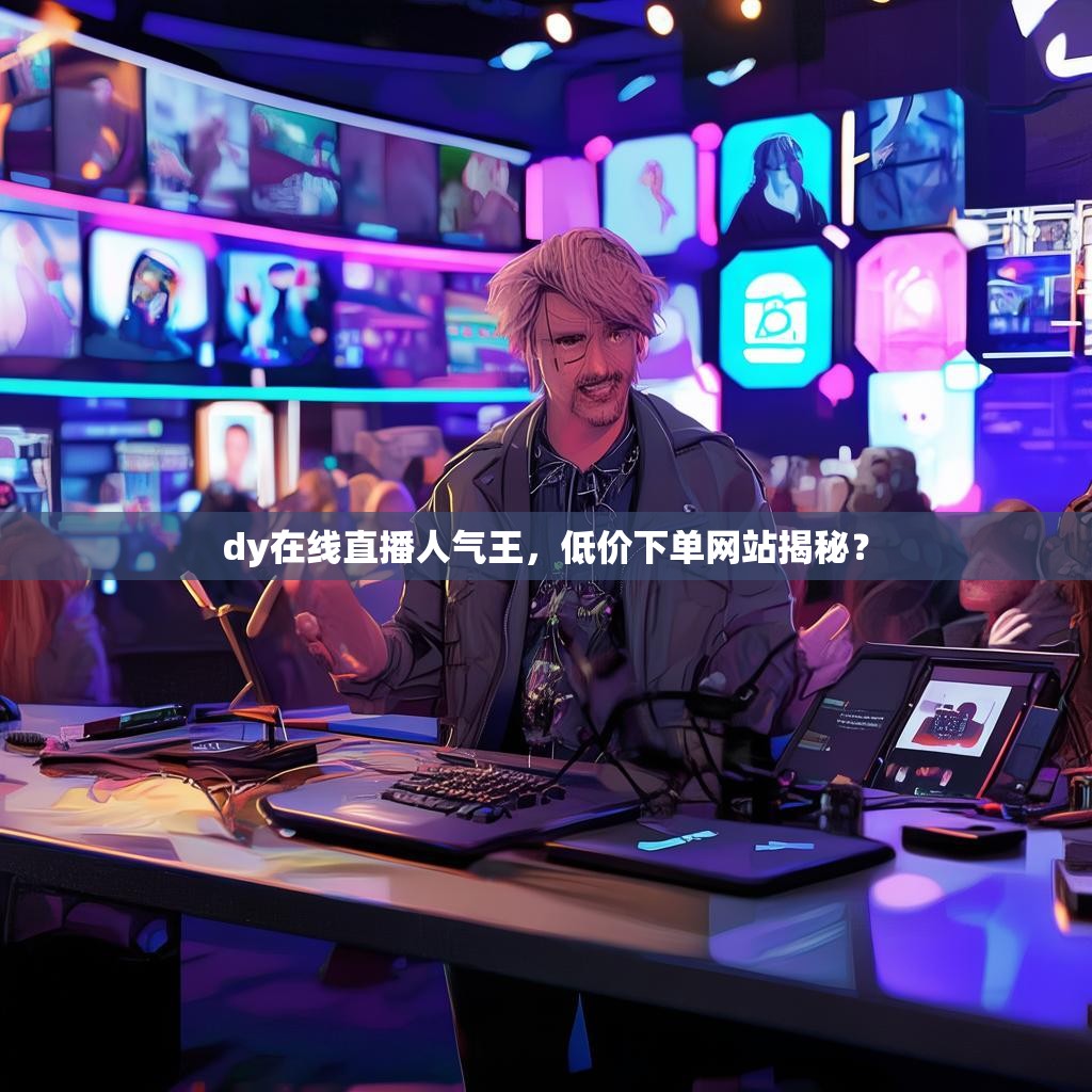 dy在线直播人气王，低价下单网站揭秘？