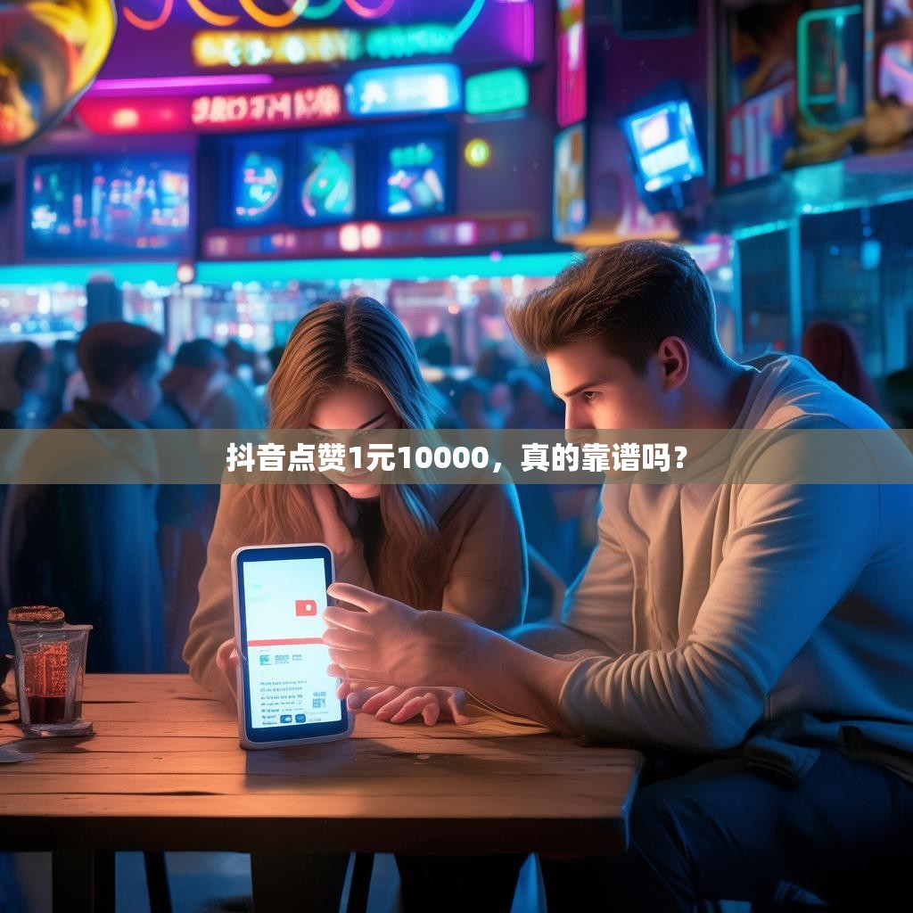 抖音点赞1元10000，真的靠谱吗？