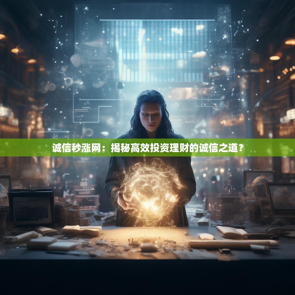 诚信秒涨网：揭秘高效投资理财的诚信之道？
