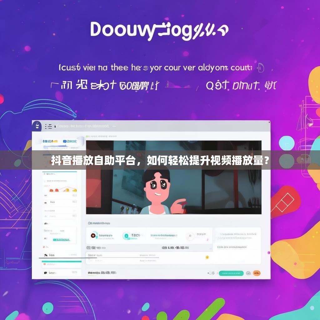 抖音播放自助平台，如何轻松提升视频播放量？