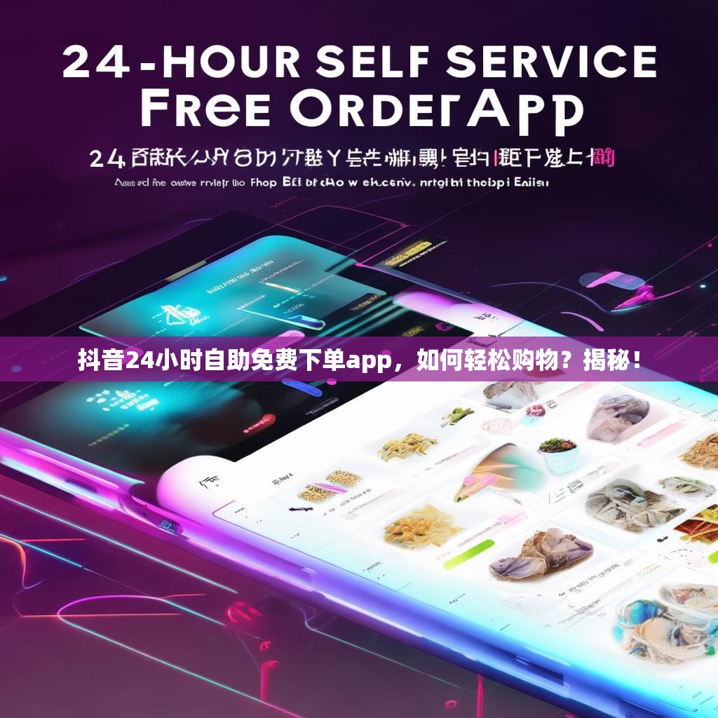 抖音24小时自助免费下单app，如何轻松购物？揭秘！
