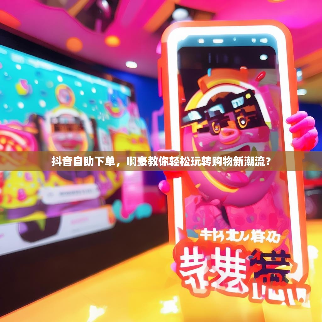 抖音自助下单，啊豪教你轻松玩转购物新潮流？