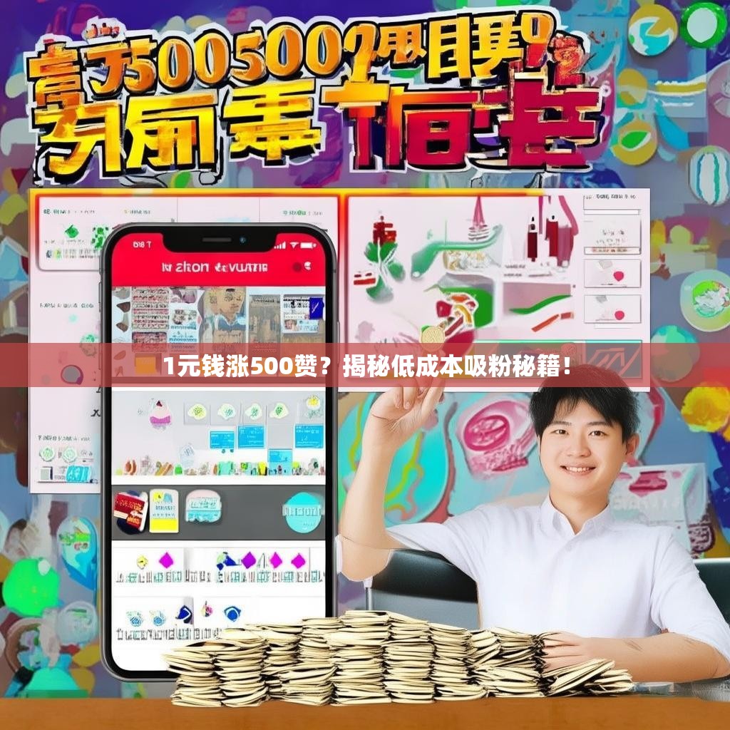 1元钱涨500赞?揭秘低成本吸粉秘籍! 1元钱涨500赞?揭秘低成本吸粉秘籍!