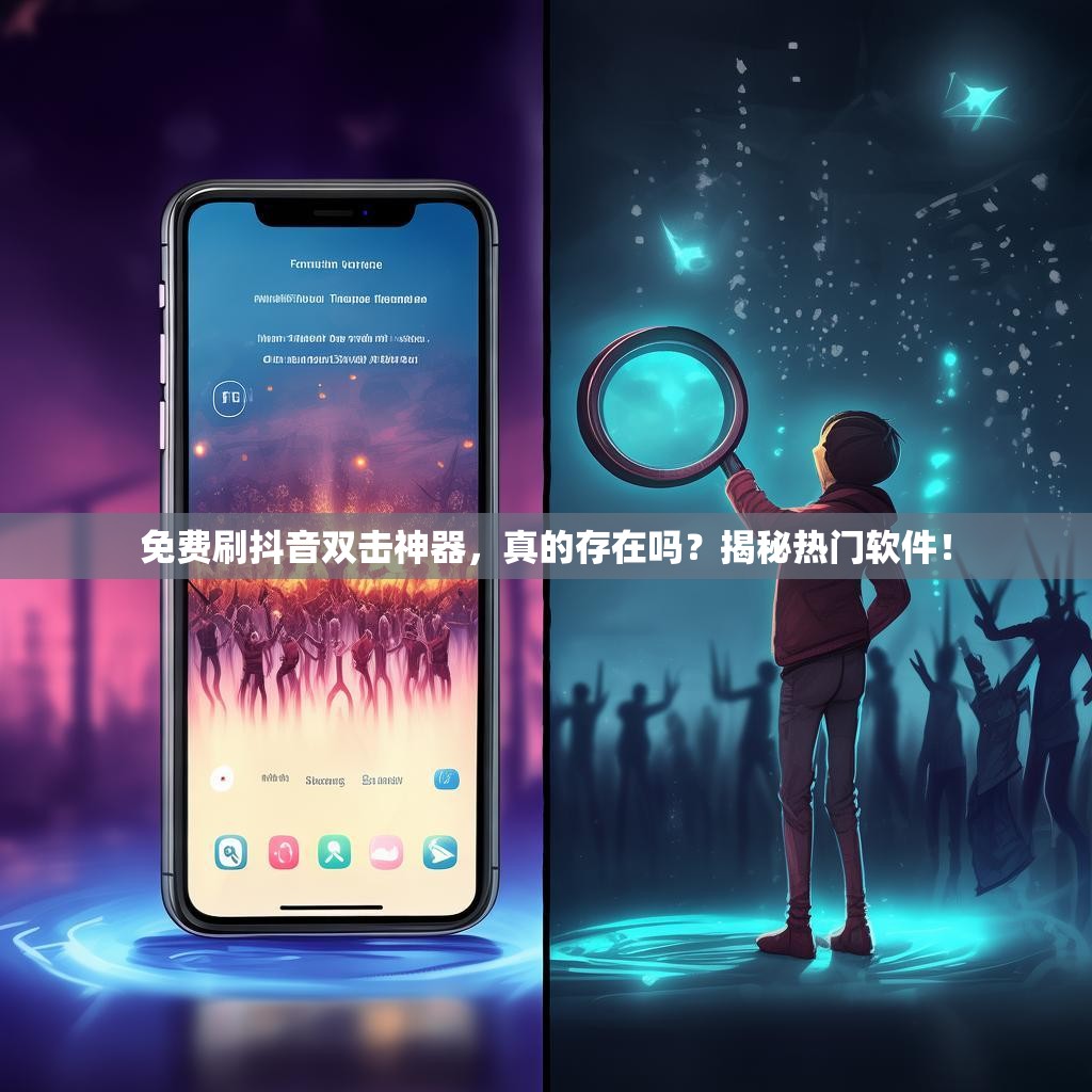 免费刷抖音双击神器，真的存在吗？揭秘热门软件！
