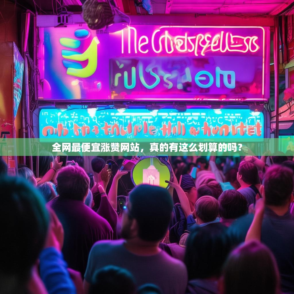 全网最便宜涨赞网站，真的有这么划算的吗？