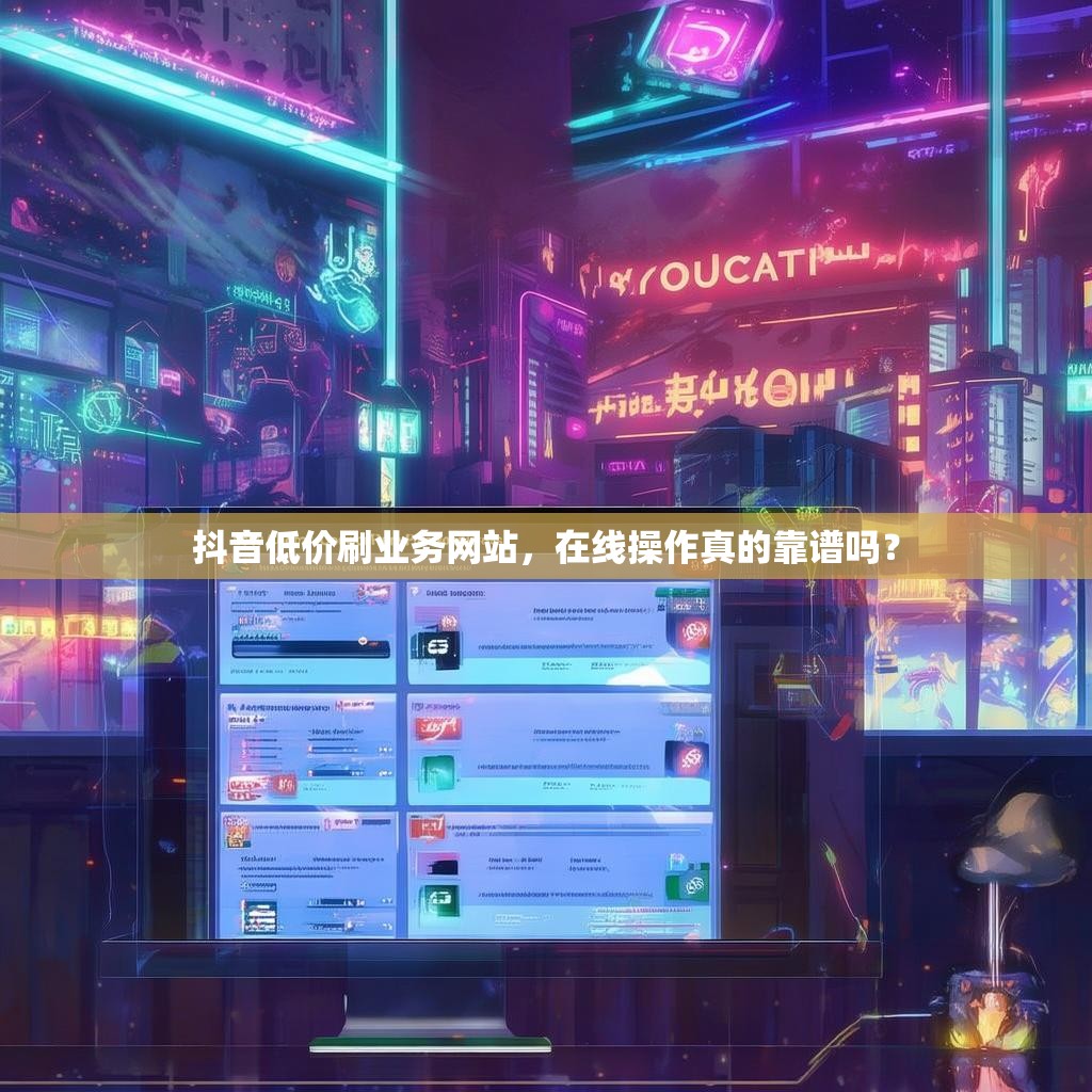 抖音低价刷业务网站，在线操作真的靠谱吗？