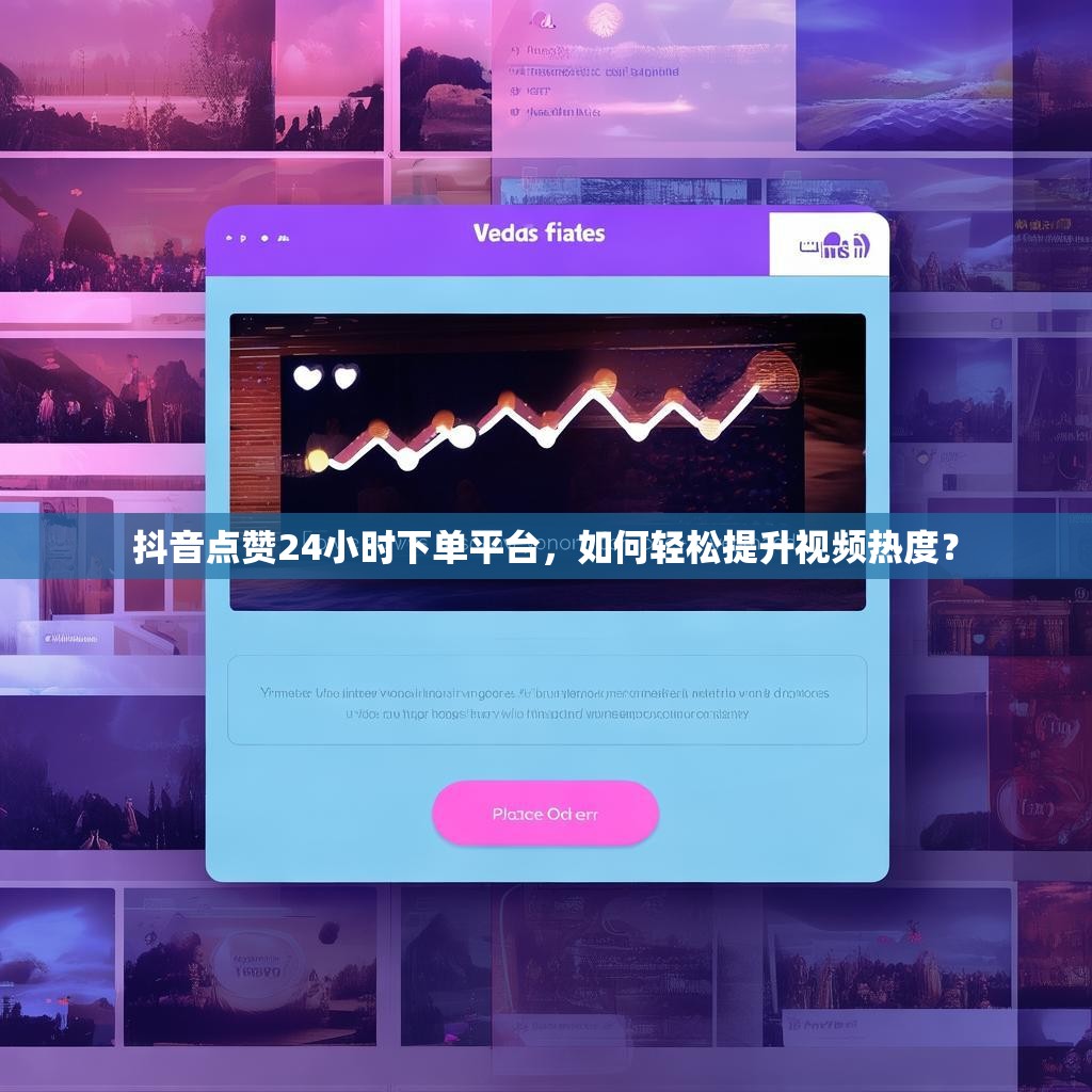 抖音点赞24小时下单平台，如何轻松提升视频热度？