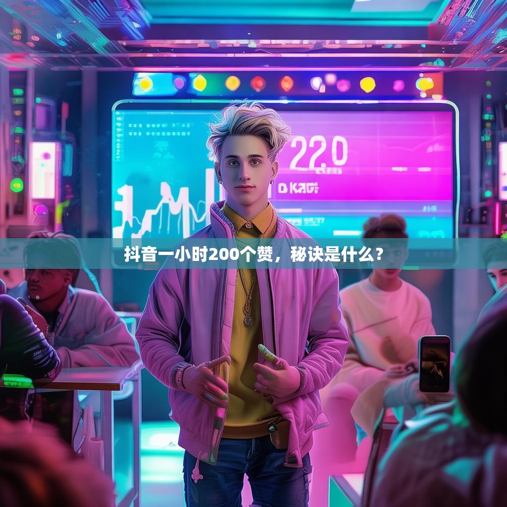 抖音一小时200个赞，秘诀是什么？