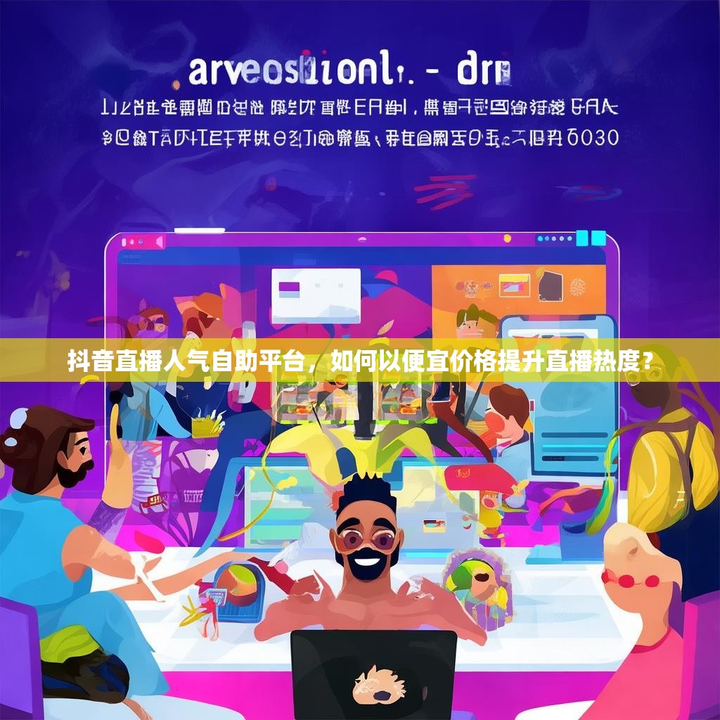 抖音直播人气自助平台，如何以便宜价格提升直播热度？