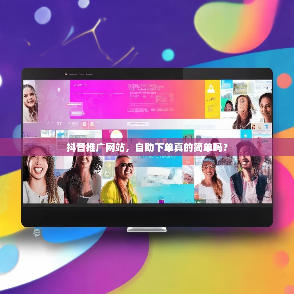 抖音推广网站，自助下单真的简单吗？