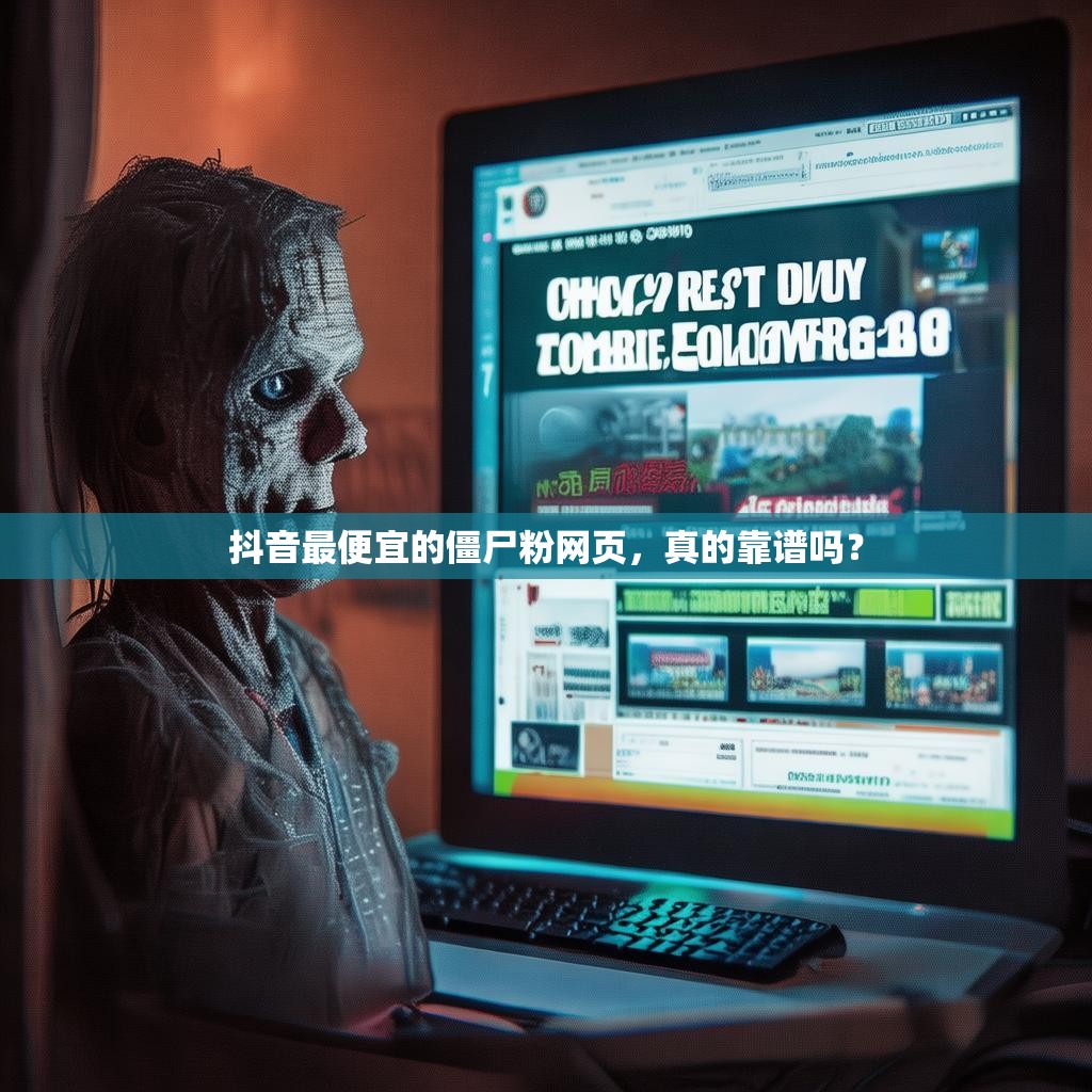 抖音最便宜的僵尸粉网页，真的靠谱吗？