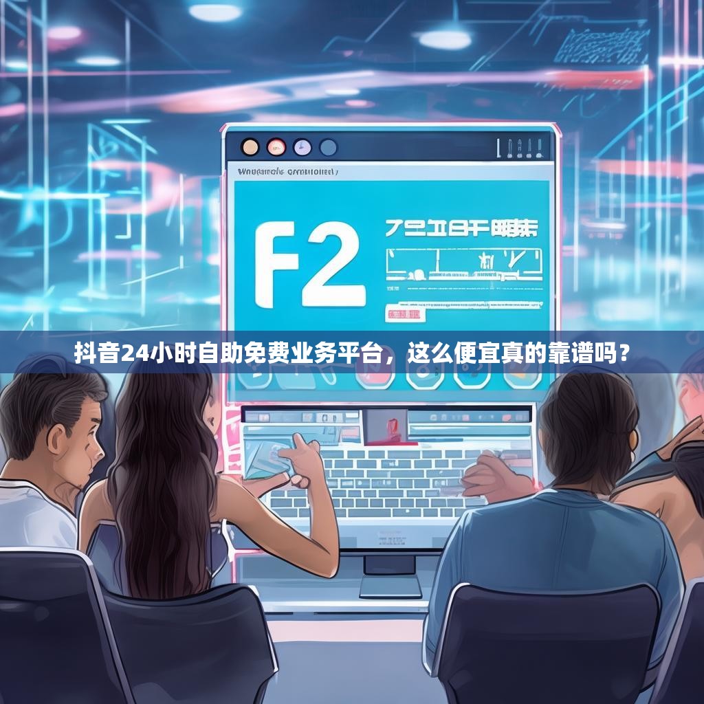 抖音24小时自助免费业务平台，这么便宜真的靠谱吗？