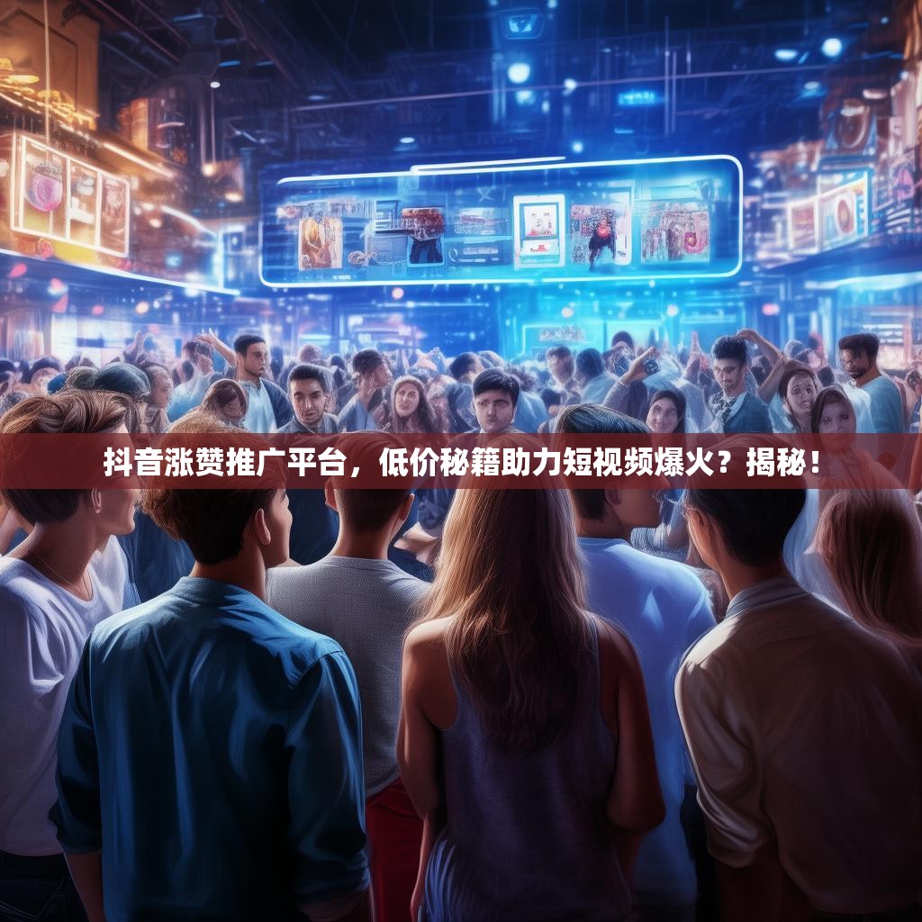 抖音涨赞推广平台，低价秘籍助力短视频爆火？揭秘！