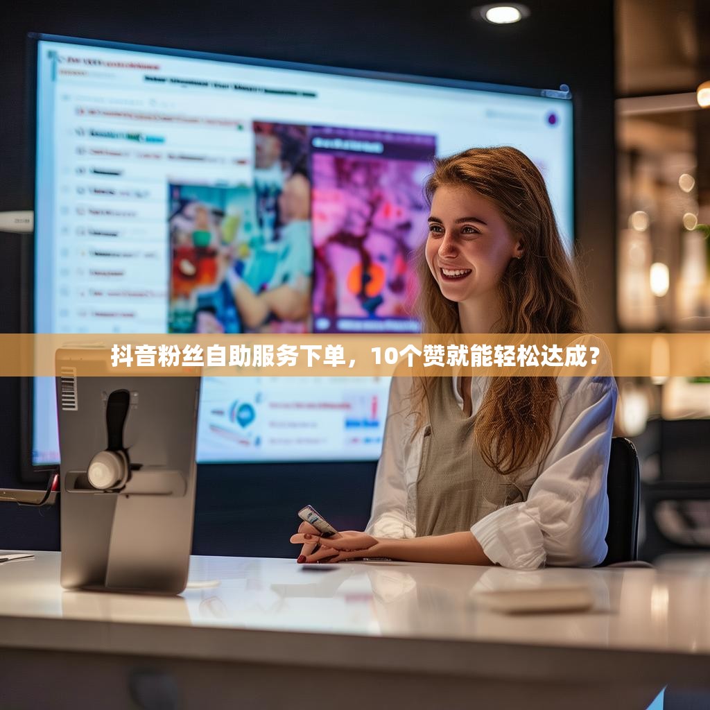 抖音粉丝自助服务下单，10个赞就能轻松达成？