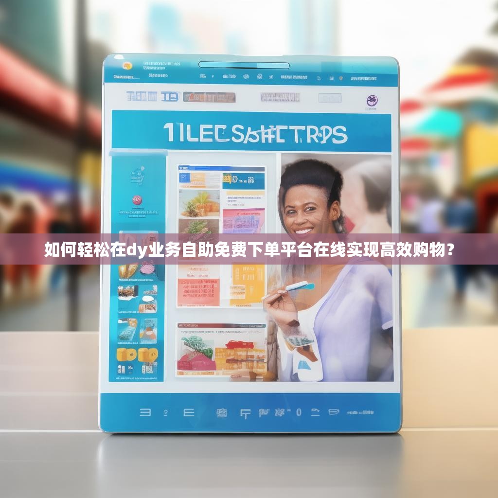 如何轻松在dy业务自助免费下单平台在线实现高效购物？