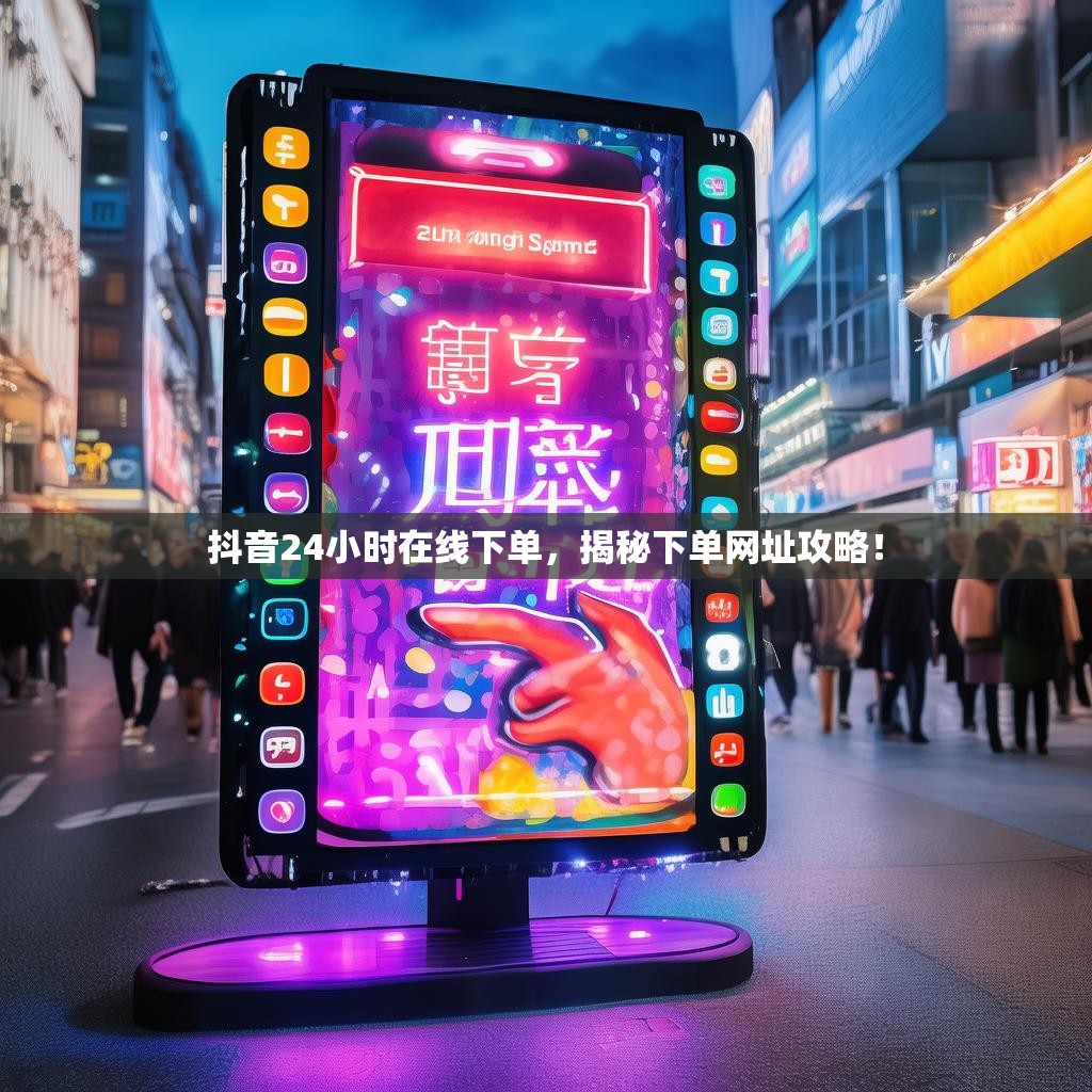 抖音24小时在线下单，揭秘下单网址攻略！