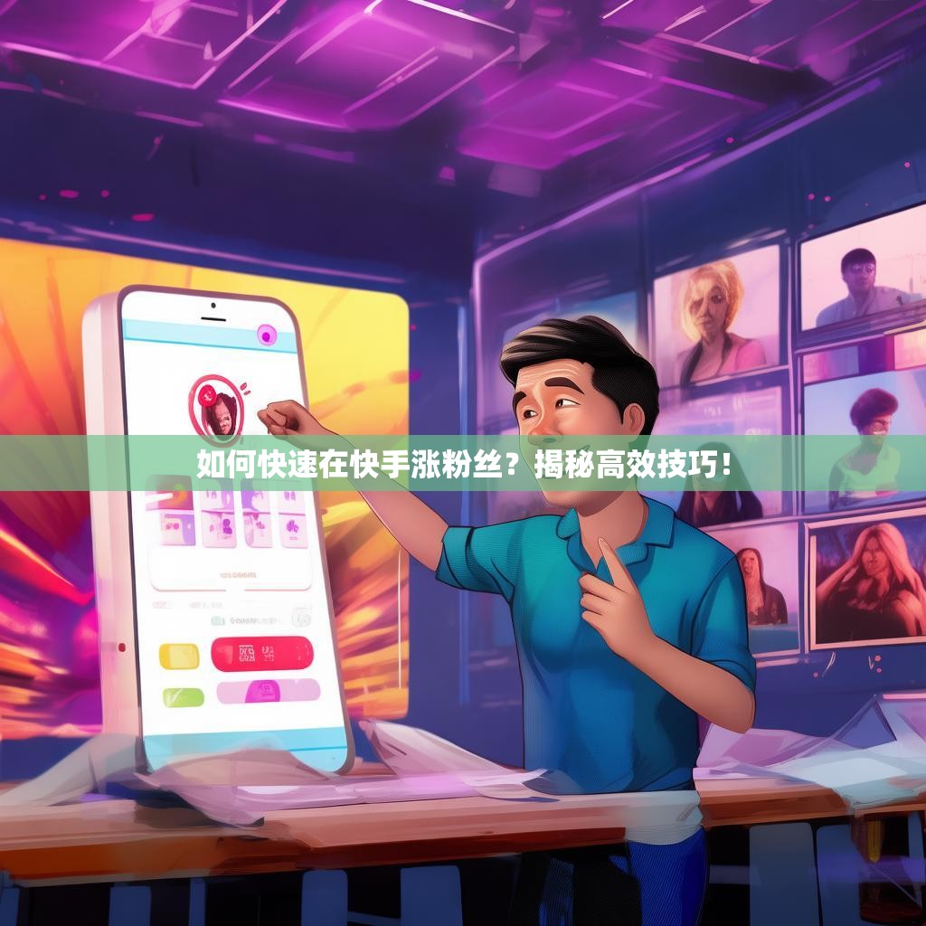 如何快速在快手涨粉丝？揭秘高效技巧！