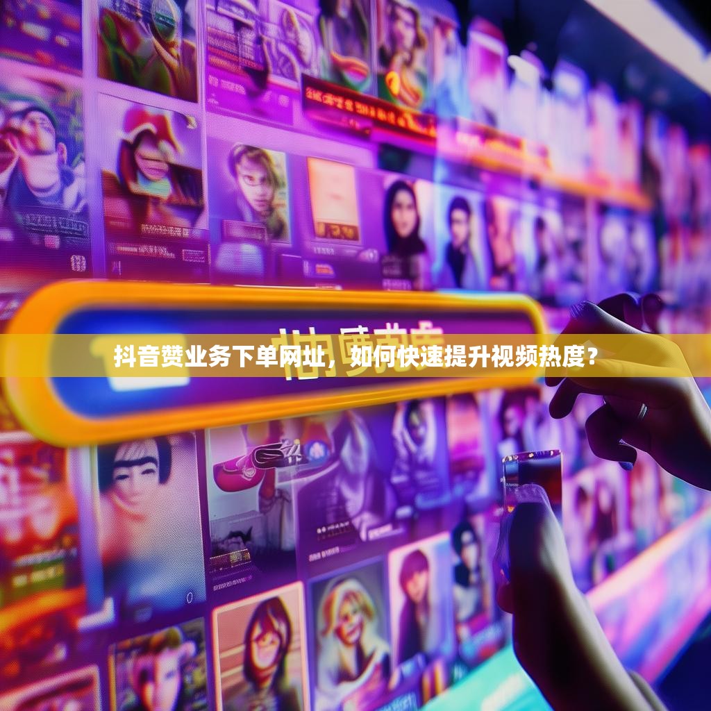 抖音赞业务下单网址，如何快速提升视频热度？