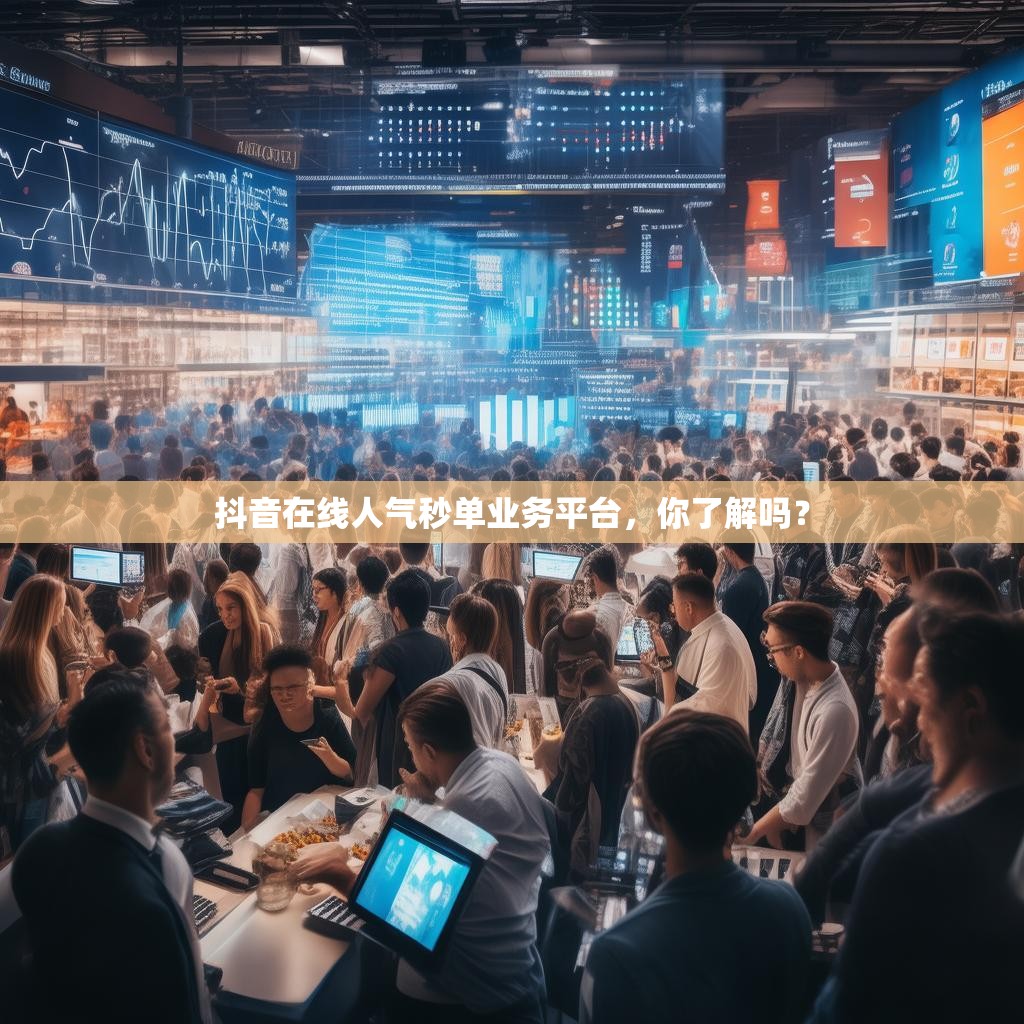 抖音在线人气秒单业务平台，你了解吗？