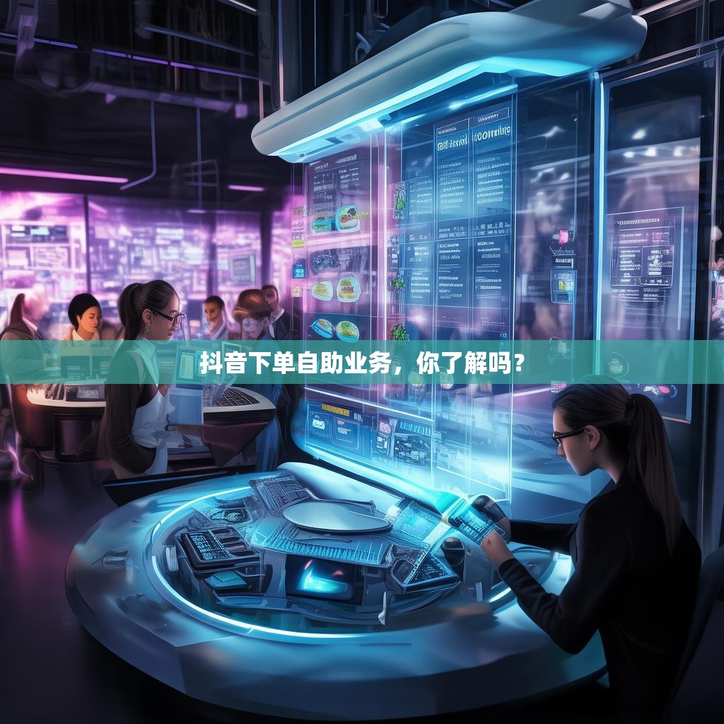 抖音下单自助业务，你了解吗？