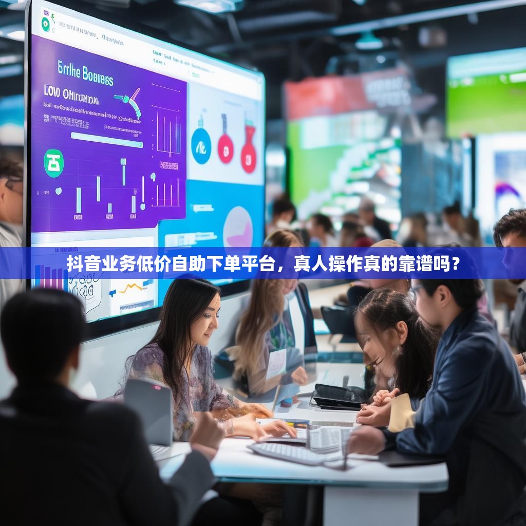 抖音业务低价自助下单平台，真人操作真的靠谱吗？