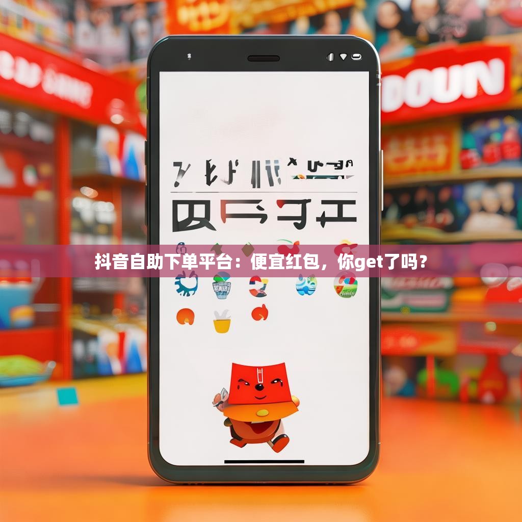抖音自助下单平台：便宜红包，你get了吗？