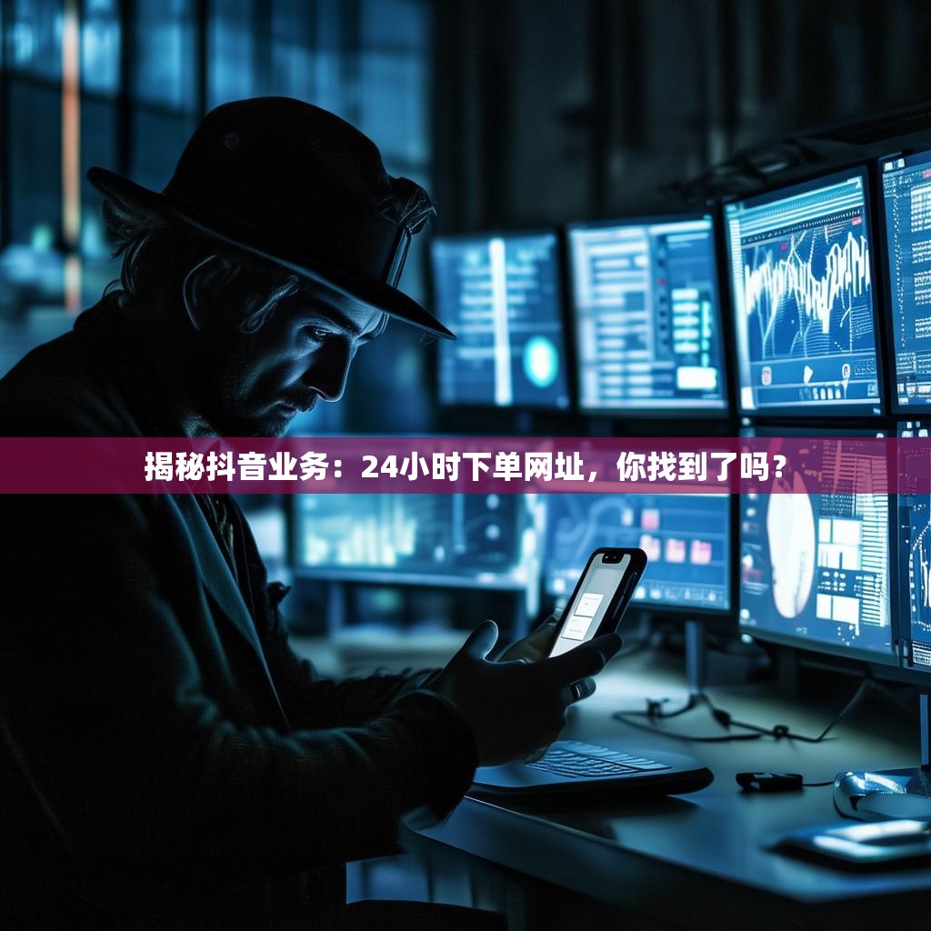 揭秘抖音业务：24小时下单网址，你找到了吗？