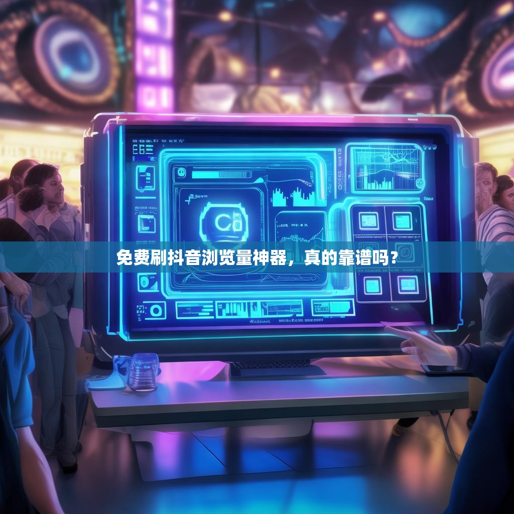 免费刷抖音浏览量神器，真的靠谱吗？