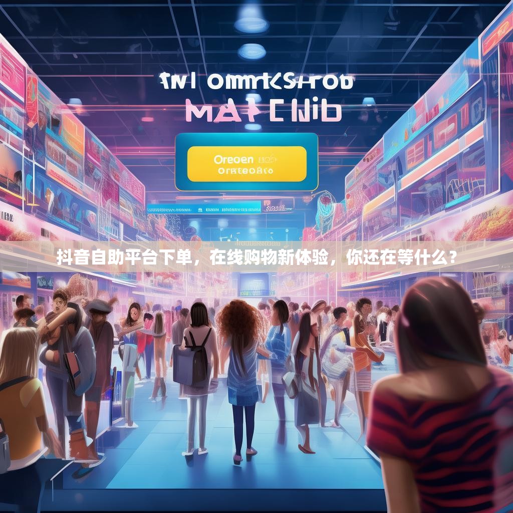 抖音自助平台下单，在线购物新体验，你还在等什么？