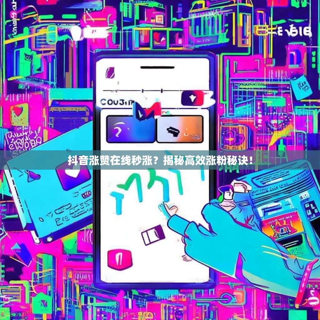 抖音涨赞在线秒涨？揭秘高效涨粉秘诀！