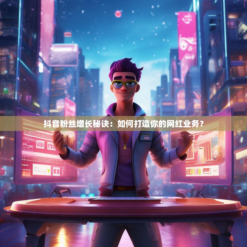 抖音粉丝增长秘诀：如何打造你的网红业务？