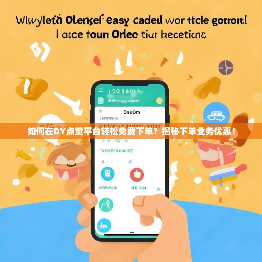如何在DY点赞平台轻松免费下单？揭秘下单业务优惠！