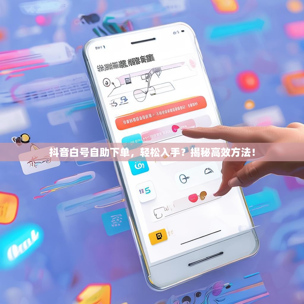抖音白号自助下单，轻松入手？揭秘高效方法！