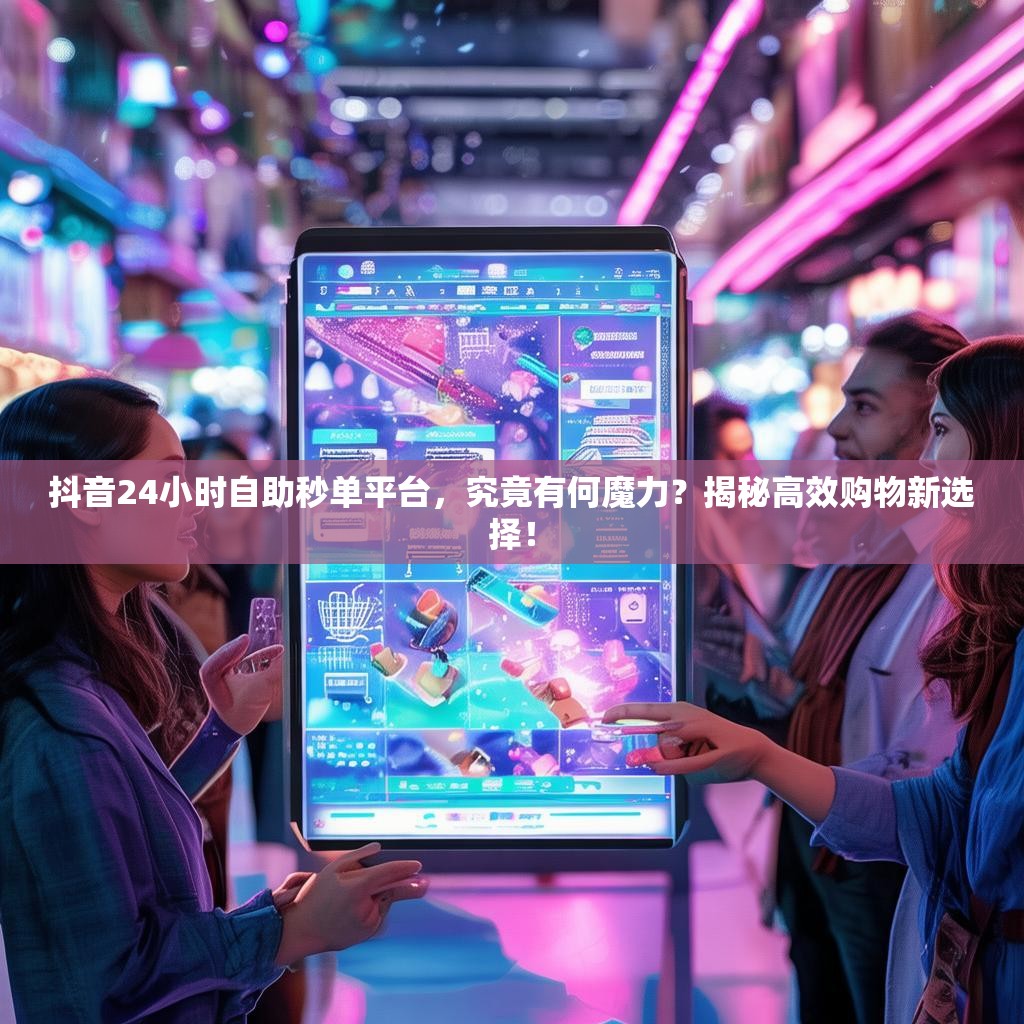 抖音24小时自助秒单平台，究竟有何魔力？揭秘高效购物新选择！