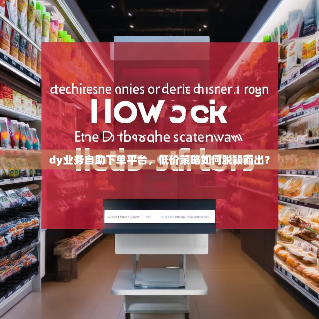 dy业务自助下单平台，低价策略如何脱颖而出？
