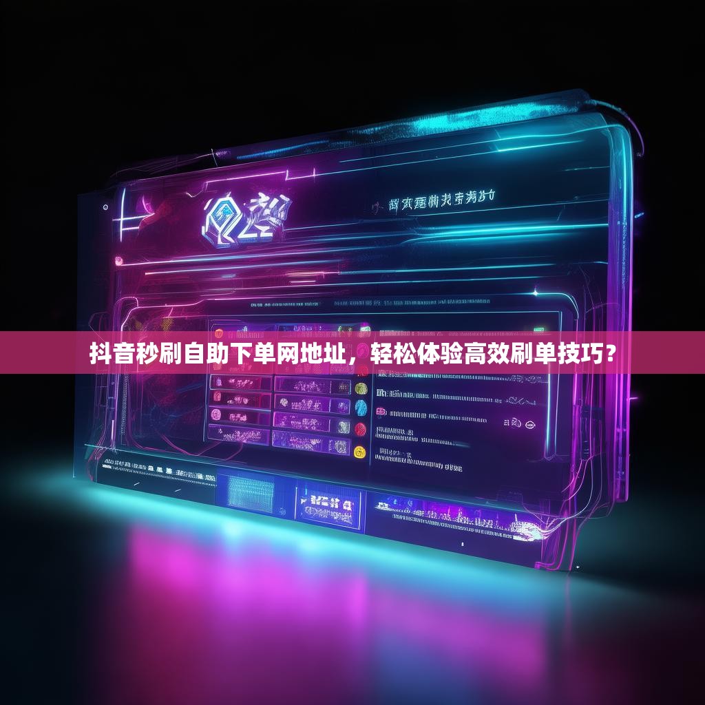 抖音秒刷自助下单网地址，轻松体验高效刷单技巧？